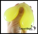 BULK - WHOLESALE -  SALE - Big 2.5" Glitter Stress Ball - Amazing Sticky Glob Balls - Squishy Gooey Squish Sensory Squeeze Balls