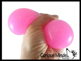 BULK - WHOLESALE -  SALE - Big 2.5" Glitter Stress Ball - Amazing Sticky Glob Balls - Squishy Gooey Squish Sensory Squeeze Balls