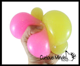 BULK - WHOLESALE -  SALE - Big 2.5" Glitter Stress Ball - Amazing Sticky Glob Balls - Squishy Gooey Squish Sensory Squeeze Balls