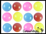 BULK - WHOLESALE -  SALE - Big 2.5" Glitter Stress Ball - Amazing Sticky Glob Balls - Squishy Gooey Squish Sensory Squeeze Balls