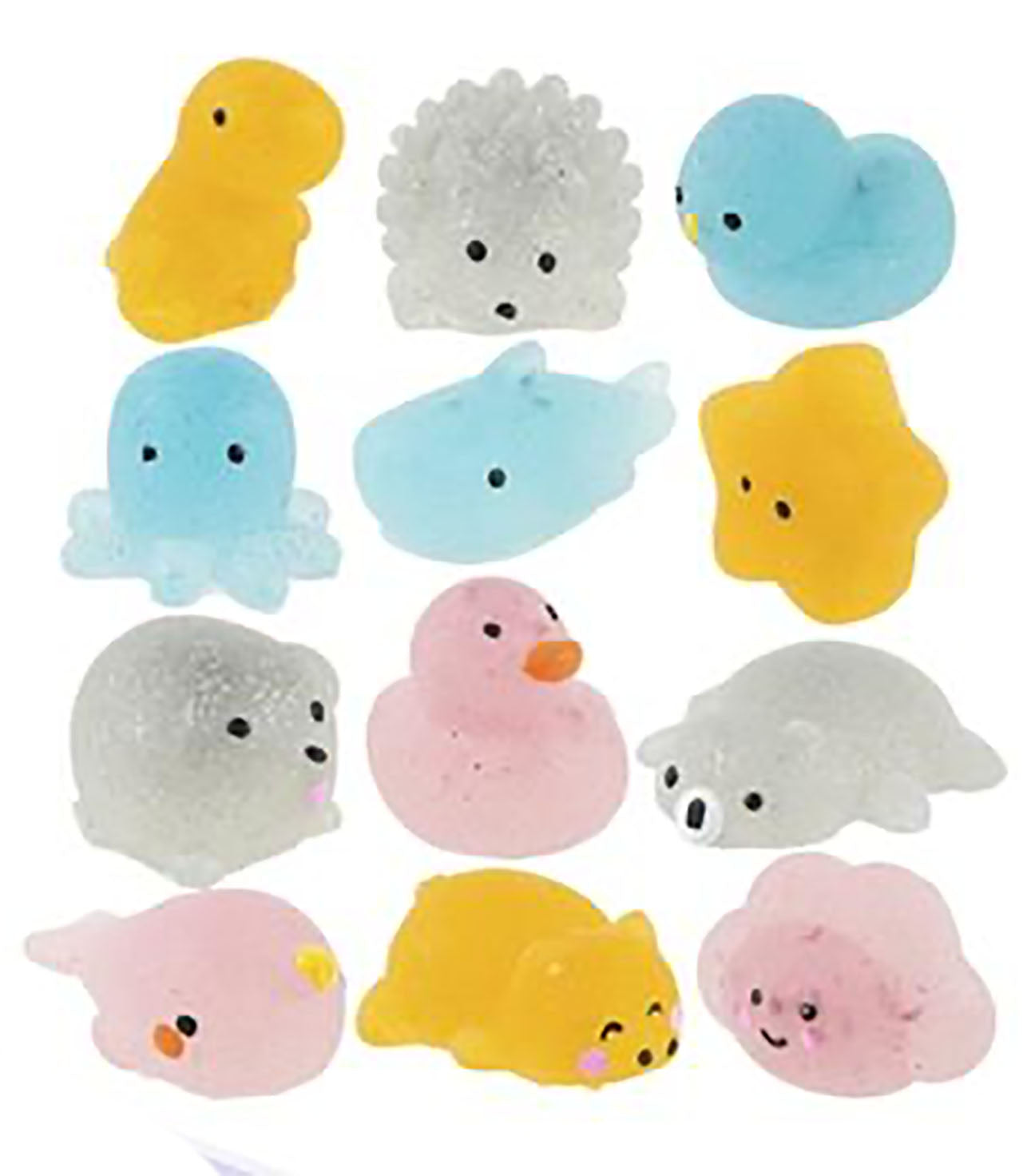 LAST CHANCE - LIMITED STOCK - SALE - Glitter Animal Mochi Squishy - Ad