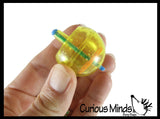 Plastic Glitter Spinning Tops Toy - Spin - Spinner Tops - Small Party Favor Goody Bag Filler - Prize Rewards