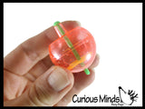Plastic Glitter Spinning Tops Toy - Spin - Spinner Tops - Small Party Favor Goody Bag Filler - Prize Rewards