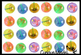 Plastic Glitter Spinning Tops Toy - Spin - Spinner Tops - Small Party Favor Goody Bag Filler - Prize Rewards