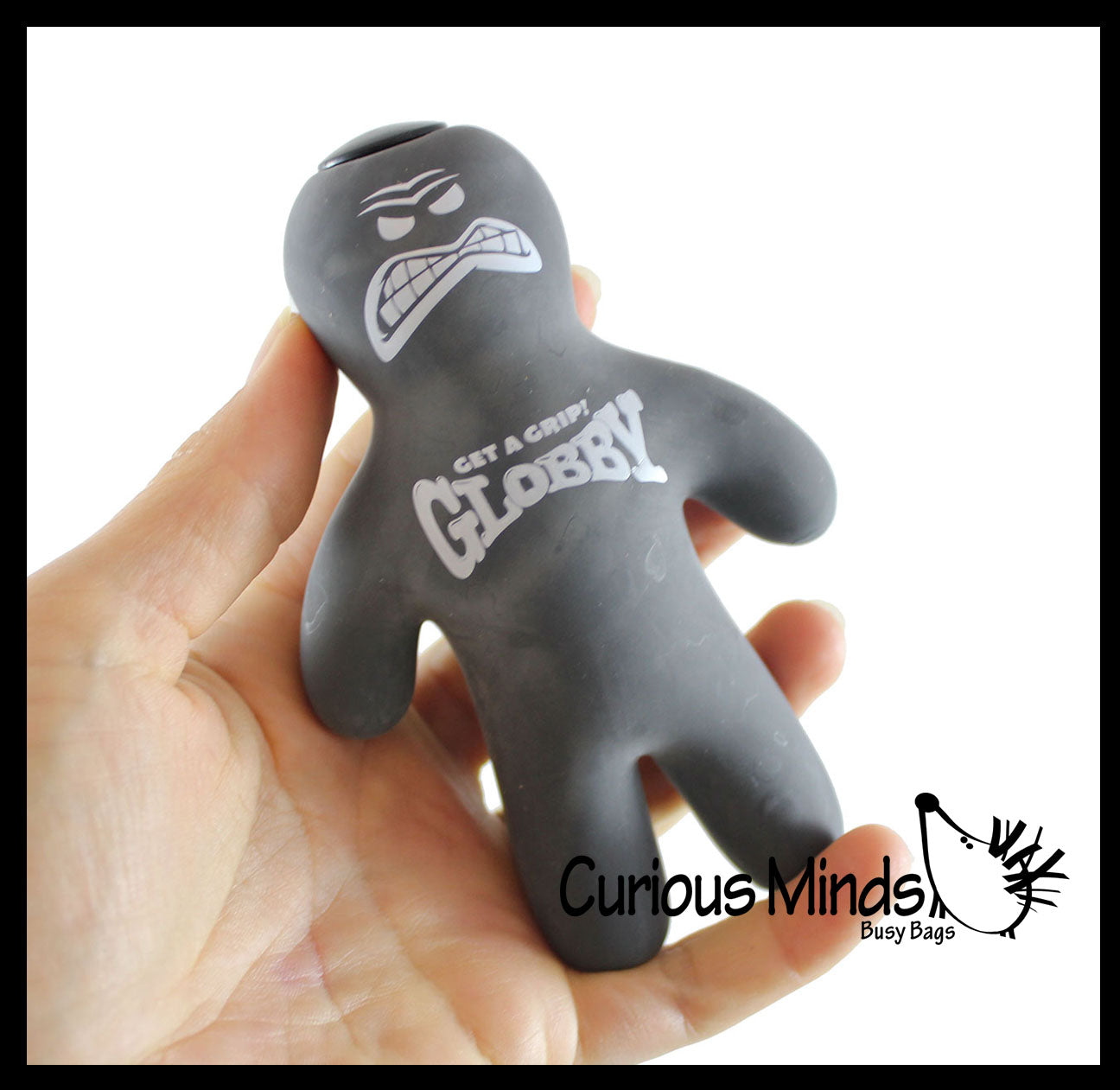 Globby Guy Super Squishy Gel Filled Stress Ball Unique Sensory