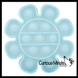 BULK - WHOLESALE - SALE - Glow in the Dark Bubble Pop Game - Light Activated Silicone Push Poke Bubble Wrap Fidget Toy - Press Bubbles to Pop the Bubbles Down Then Flip it over and Do it Again - Bubble Popper Sensory Stress Toy