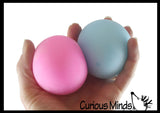 LAST CHANCE - LIMITED STOCK - Boxed 2.5" Glow in the Dark Doh Filled Stress Ball - Glob Balls - Squishy Gooey Shape-able Squish Sensory Squeeze Balls