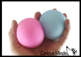 LAST CHANCE - LIMITED STOCK  - Boxed 2.5" Glow in the Dark Doh Filled Stress Ball - Glob Balls - Squishy Gooey Shape-able Squish Sensory Squeeze Balls