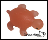Glow in the Dark Animal Mochi Squishy  - Adorable Cute Kawaii - Individually Wrapped Toys - Sensory, Stress, Fidget Party Favor Toy Light Activated