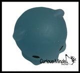 Glow in the Dark Animal Mochi Squishy  - Adorable Cute Kawaii - Individually Wrapped Toys - Sensory, Stress, Fidget Party Favor Toy Light Activated