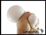 NeeDoh Glow in the Dark Light Activated Soft Doh Filled Stretch Ball - Ultra Squishy and Moldable Relaxing Sensory Fidget Stress Toy Nee Doh