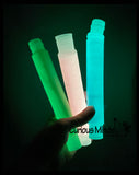 Large Glow in the Dark Pull and Pop Snap Expanding Flexible Accordion Tube Toy - Free Play - Open Ended Fidget Toy