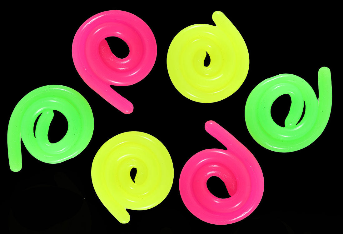 Glow in the Dark Stretch String Fidget Toy- Worm Noodle Strings Fidget ...
