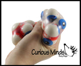 Gross Eyeball Filled Squishy Sticky Stress Ball - Body Parts - Anatomy Eye - Optometrist