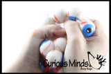 Gross Eyeball Filled Squishy Sticky Stress Ball - Body Parts - Anatomy Eye - Optometrist