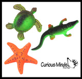 Grow an Animal in Water - Add Water and it Grows up to 9" - Sea Critter Toy Bath Fun Science Expanding Novelty Magic Absorbent Polymer Toy