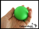 BULK - WHOLESALE - SALE - Box of 3 Soft Doh Filled 2" Stress Ball - Squishy Gooey Squish Sensory Squeeze Balls