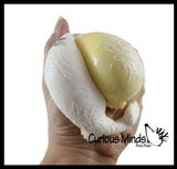 Cat Soft Cream Doh Filled Stress Ball - Squishy Gooey Squish Sensory Squeeze Balls - Kitty Kitten Lover Gift