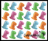 Dinosaur Soft Cream Doh Filled Stress Ball - Squishy Gooey Squish Sensory Squeeze Balls - Dino Lover Gift