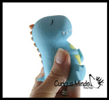 Dinosaur Soft Cream Doh Filled Stress Ball - Squishy Gooey Squish Sensory Squeeze Balls - Dino Lover Gift