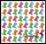 Dinosaur Soft Cream Doh Filled Stress Ball - Squishy Gooey Squish Sensory Squeeze Balls - Dino Lover Gift
