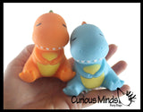 Dinosaur Soft Cream Doh Filled Stress Ball - Squishy Gooey Squish Sensory Squeeze Balls - Dino Lover Gift