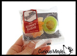 Set of 3 Gummy Candy - Taco / Sushi / Take Out Chinese Noodles - Cute and Unique Food