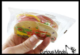 Set of 3 Gummy Candy - Taco / Sushi / Take Out Chinese Noodles - Cute and Unique Food