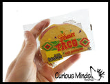 Set of 3 Gummy Candy - Taco / Sushi / Take Out Chinese Noodles - Cute and Unique Food