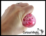 Gross Gurgling Guts Brain or Eye Stress Ball - Swishing Blood Body Parts - Unique Noisy Anatomy