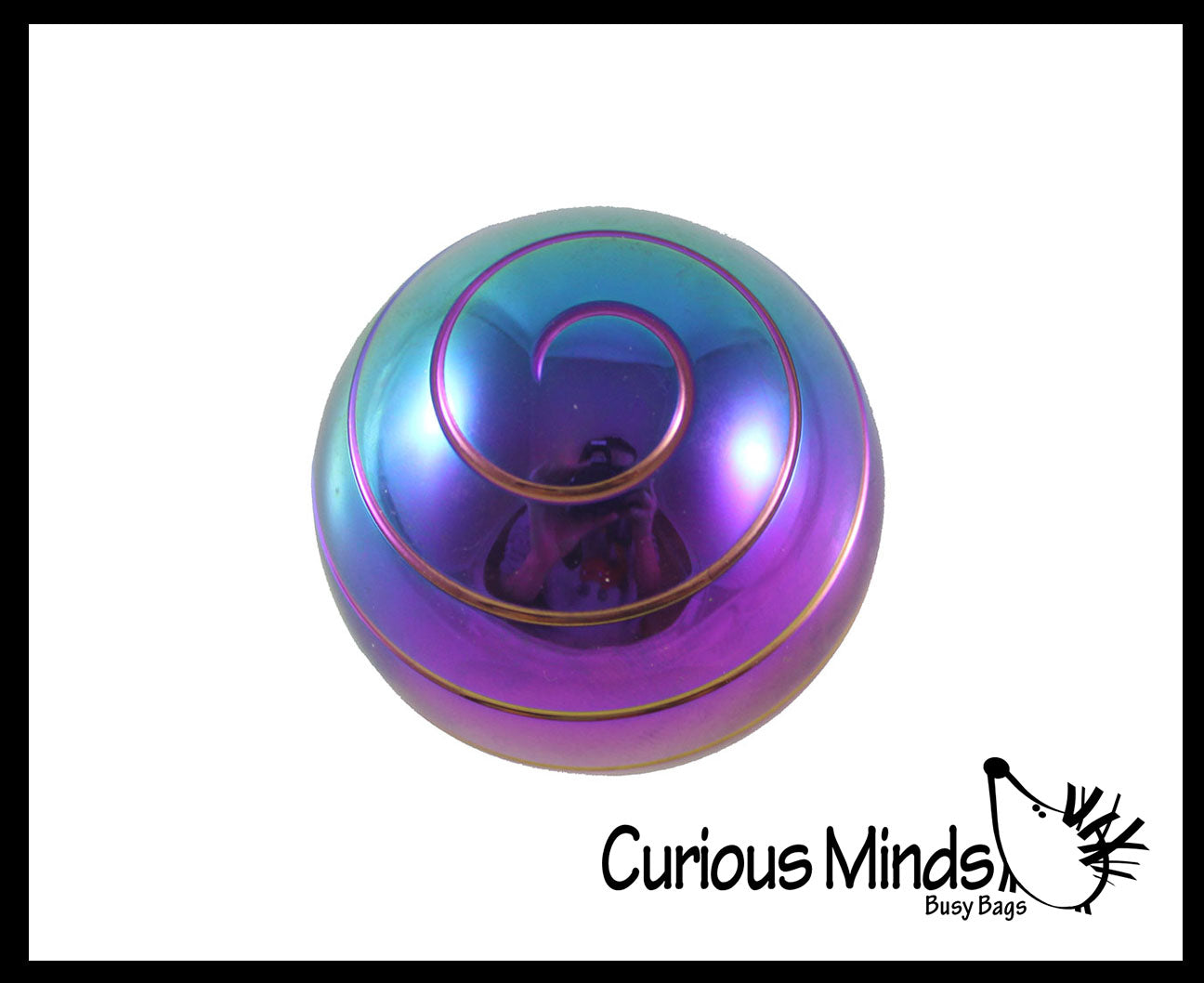 Spinning Gyroscope Fidget Desk Toy - Spiral Mesmerizing Unique - Hypno ...