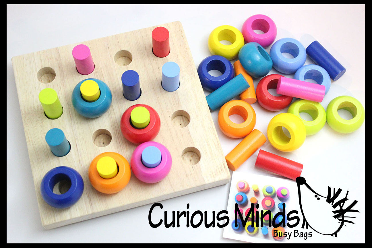 Things I Love Thursday: Vintage Peg Board Toy – We Have Twins?!