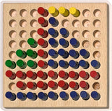 LAST CHANCE - LIMITED STOCK - Tiny Wood Peg Board Toy HABA - Color Peg Color Pictures
