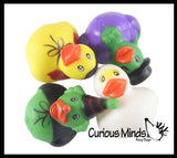 Costume Ducks -  Halloween Theme Rubber Duckies - Spooky Duck for Party or Trick or Treat