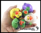 Costume Ducks -  Halloween Theme Rubber Duckies - Spooky Duck for Party or Trick or Treat