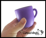 Halloween in a Cup - Surprise Character Pop Up Hide and Seek Fidget - Black Cat, Pumpkin, Frankenstein, Ghost - Small Novelty Toy Prize Gifts