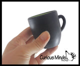 Halloween in a Cup - Surprise Character Pop Up Hide and Seek Fidget - Black Cat, Pumpkin, Frankenstein, Ghost - Small Novelty Toy Prize Gifts