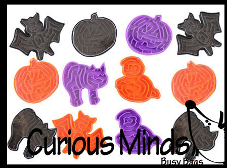 Halloween Pill Maze Games Novelty Toys - Party Favor - Trick or Treat Prize Jack o Lantern Pumpkin