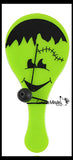 LAST CHANCE - LIMITED STOCK - SALE Cute Halloween Paddle Ball Games -  Novelty Toys - Party Favor - Trick or Treat Prize