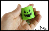 Halloween Spring Coil Novelty Toys - Colored Pumpkin Jack O Lantern Party Favor - Trick or Treat Prize