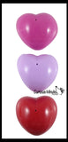 Large Heart Shaped Popper Toy - Valentine's Day Cards for Kids - Cute Valentine for Classroom Exchange