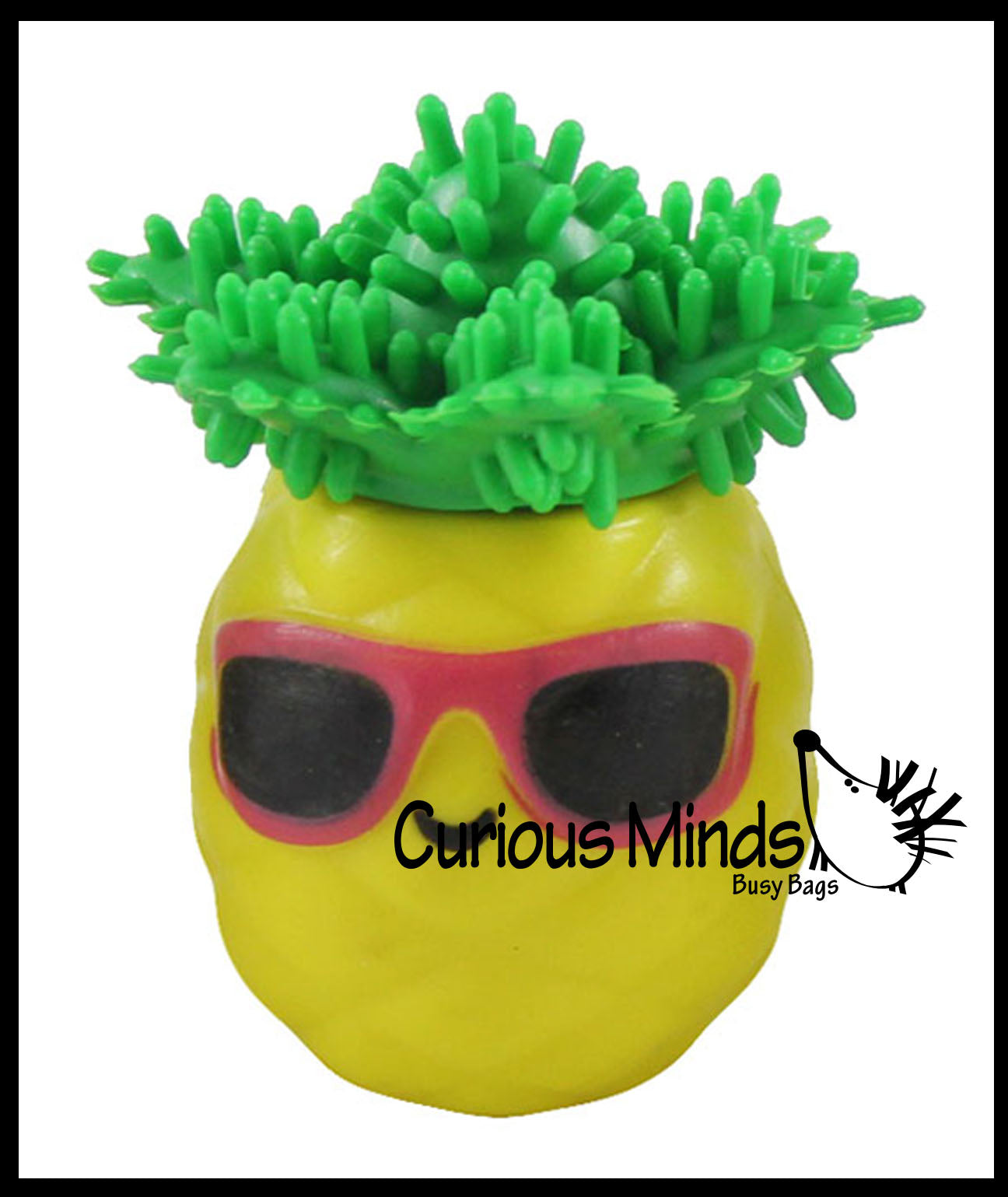 LAST CHANCE - LIMITED STOCK - Cute Pineapple Hedge Balls -  Spiky Wooly Porcupine Balls - Sensory Novelty Toy