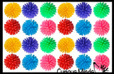Soft Mini Spike Hedge Balls -  Spiky Wooly Porcupine Balls - Sensory Novelty Toy - Fun Soft and Squishy