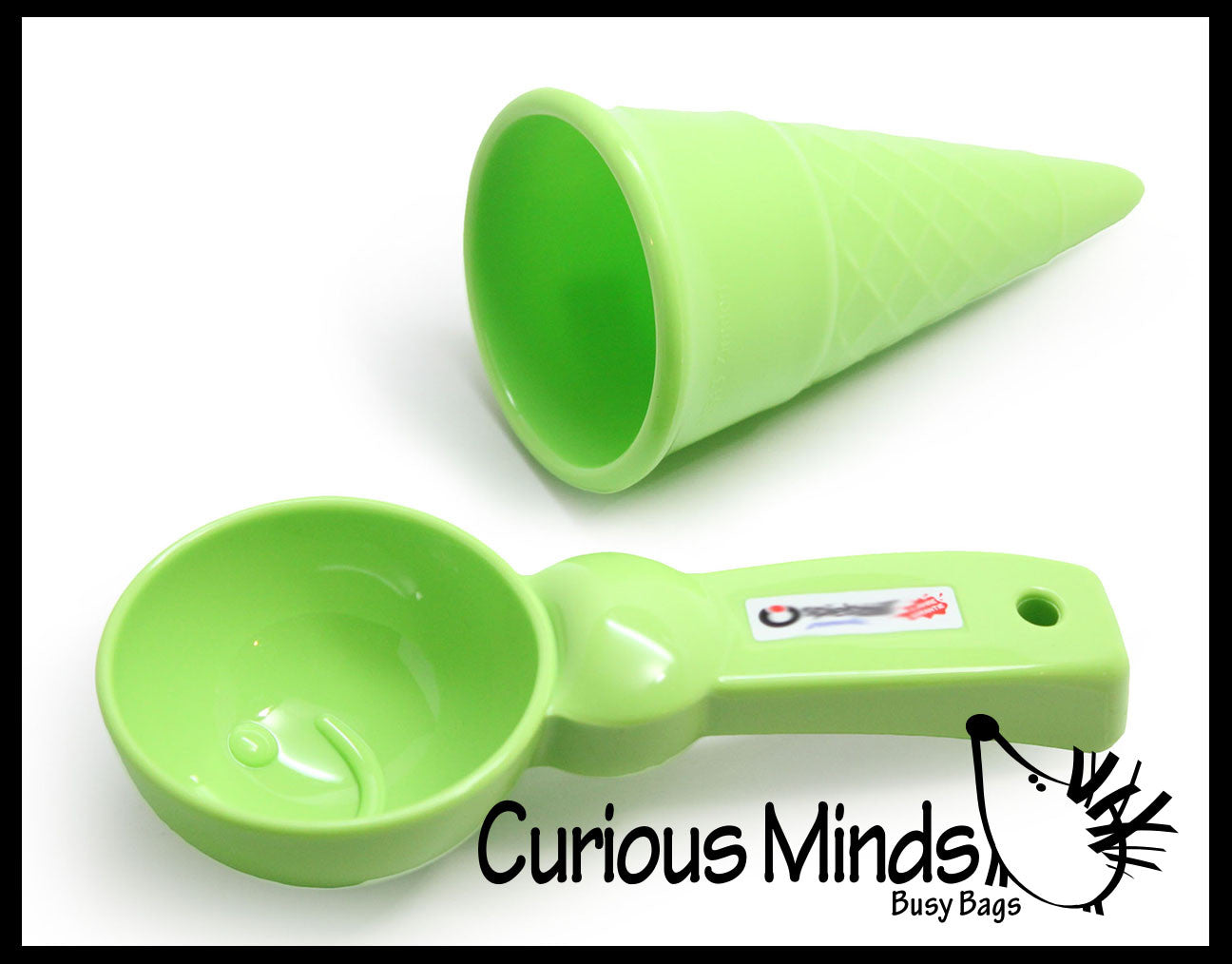 LAST CHANCE - LIMITED STOCK - Ice cream cone and scoop sand molds
