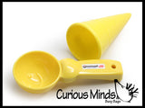 LAST CHANCE - LIMITED STOCK - Ice cream cone and scoop sand molds
