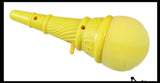 Small Ice Cream Cone Shooter Popper Toy - Foam Ball Shoots From Cone - Launcher Novelty Toy