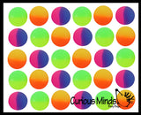 Huge 2.75" Icy Frosty Bouncy Balls -  Bouncing Ball Party Favor Novelty Toy