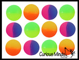 Huge 2.75" Icy Frosty Bouncy Balls -  Bouncing Ball Party Favor Novelty Toy