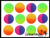 LAST CHANCE - LIMITED STOCK -  Pretty 1.5" Icy Frosty Bouncy Balls -  Bouncing Ball Party Favor Novelty Toy