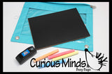 LAST CHANCE - LIMITED STOCK -  SALE -  - Busy Bag:  Travel Chalk Board with Eraser and Chalk